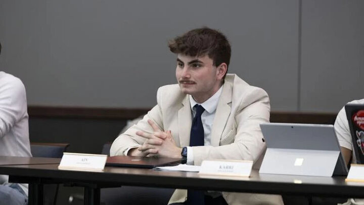 Mason Ain, ASUN Speaker of the Senate for 2026-27